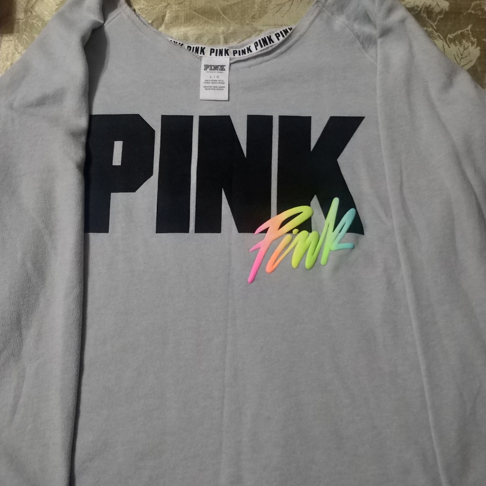 Victoria Secret Pink Sweat Shirt - Large